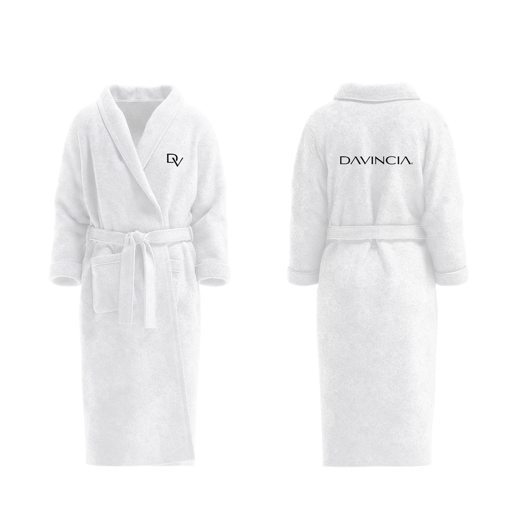 White Davincia bathrobe